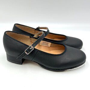 Bloch Big Girls 4 Tap Dance Shoes Tap-On Leather Mary Jane Strap Techno S0302L‎